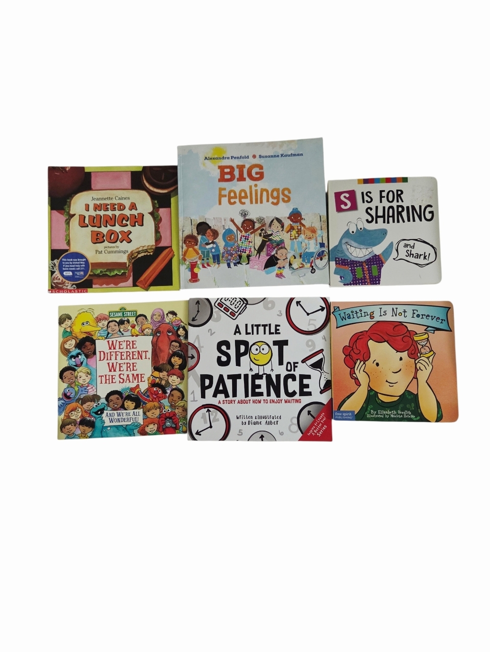 Set Of 6 Children's Books